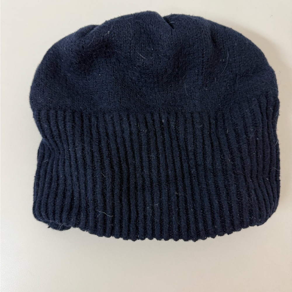 Nanamica Navy waterproof beanie